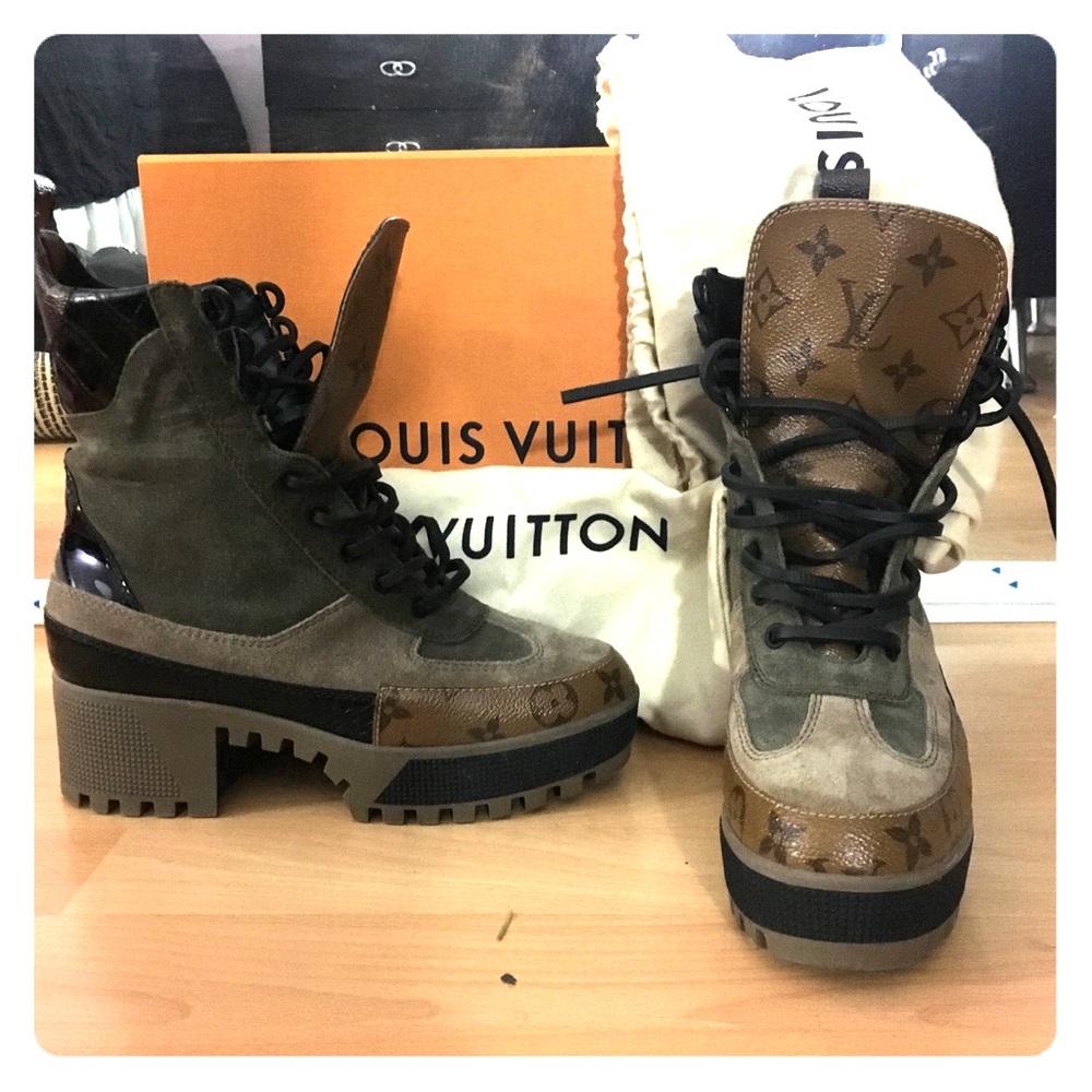 🚫SOLD🚫 Louis Vuitton Laureate Dessert Boot